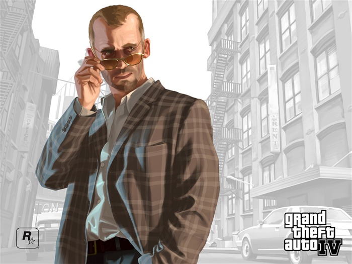 Grand Theft Auto 4 обои (1) #14
