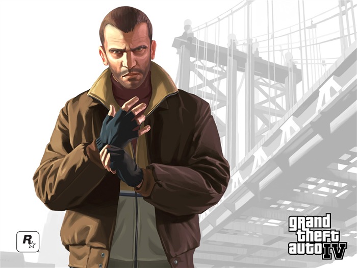 Grand Theft Auto 4 обои (1) #17