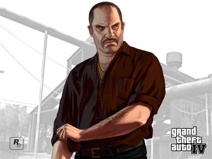 Grand Theft Auto 4 обои (1) #19