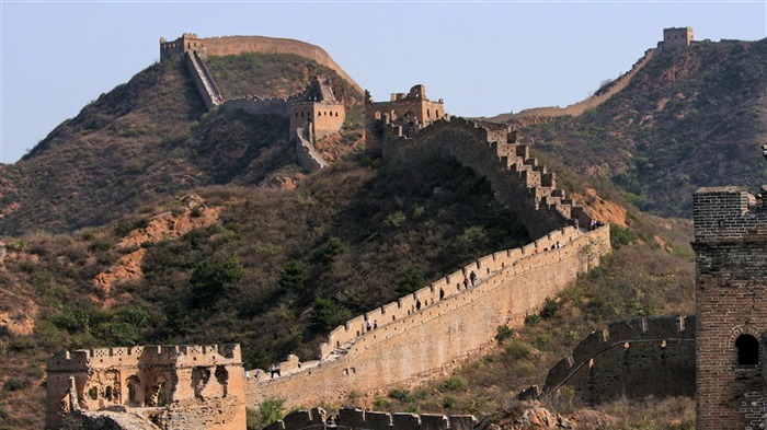 Jinshanling Великая Китайская стена (Minghu Метасеквойя работ) #2