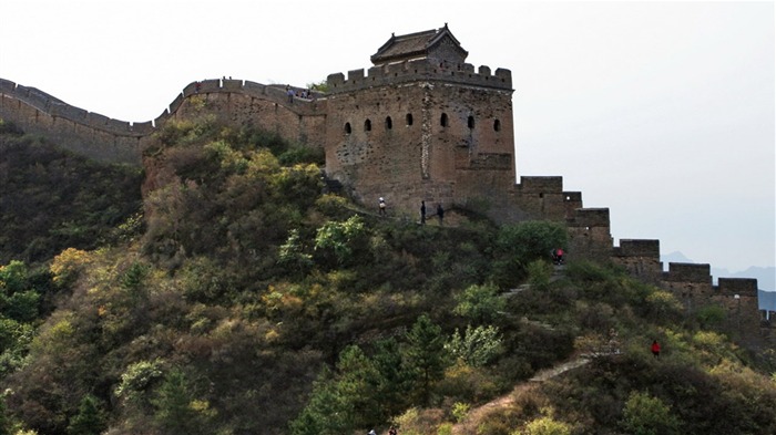 Jinshanling Великая Китайская стена (Minghu Метасеквойя работ) #3