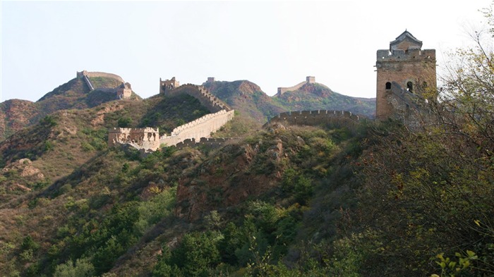 Jinshanling Великая Китайская стена (Minghu Метасеквойя работ) #4