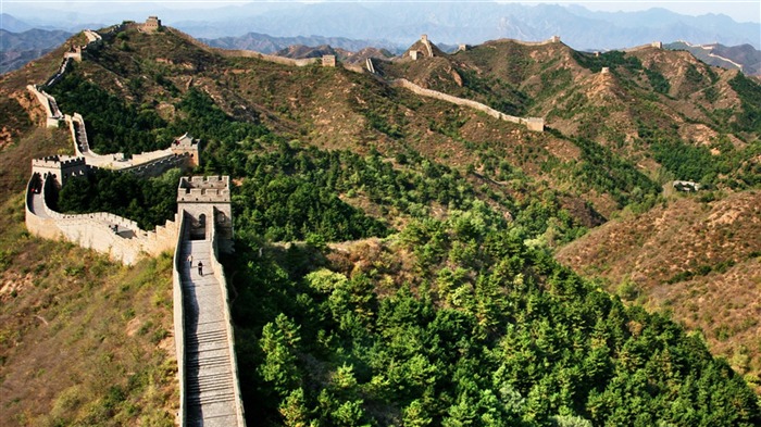 Jinshanling Великая Китайская стена (Minghu Метасеквойя работ) #5