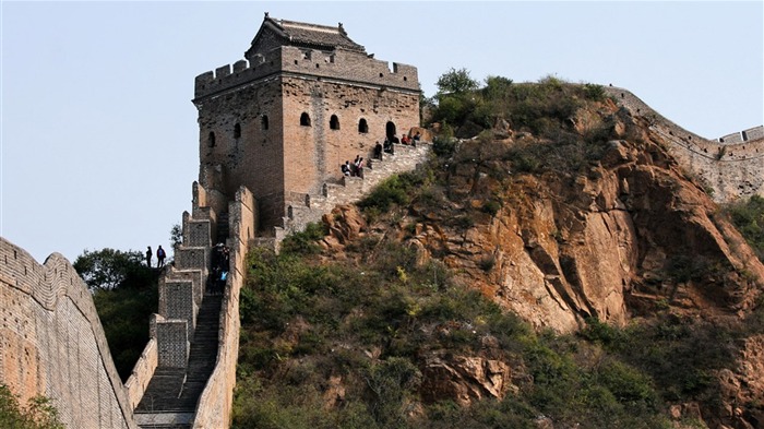 Jinshanling Великая Китайская стена (Minghu Метасеквойя работ) #14