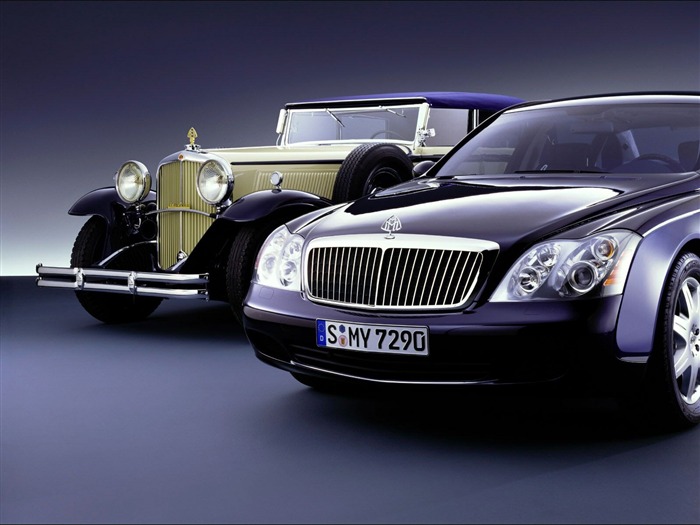 Maybach роскошные автомобили обои #1