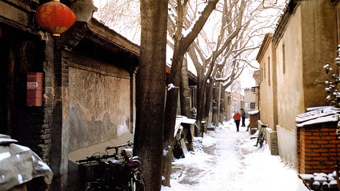 Old Hutong life for old photos wallpaper #14