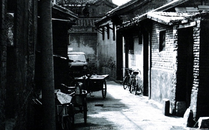 Старый Hutong жизни старые фотографии обои #29