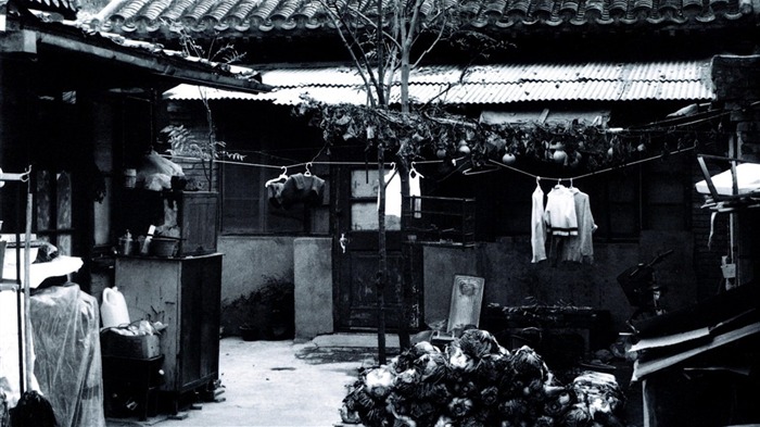 Старый Hutong жизни старые фотографии обои #36