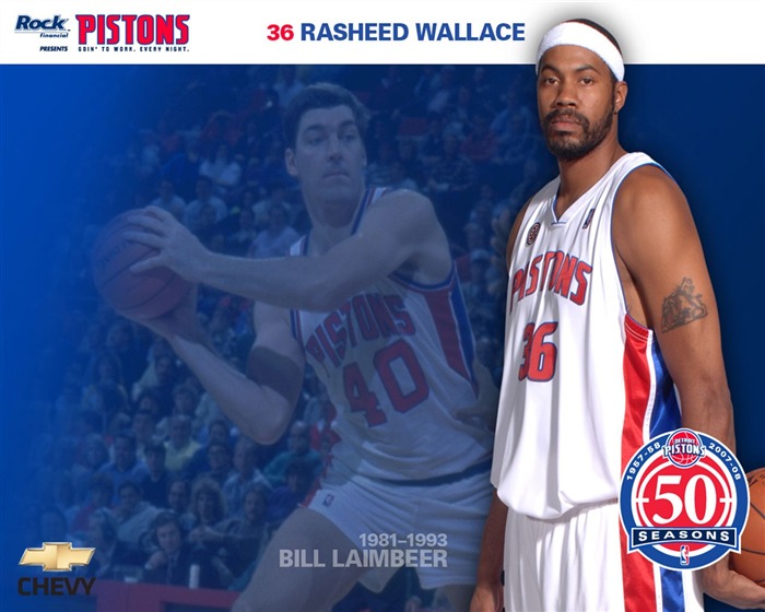 Detroit Pistons Fond d'écran officiel #31