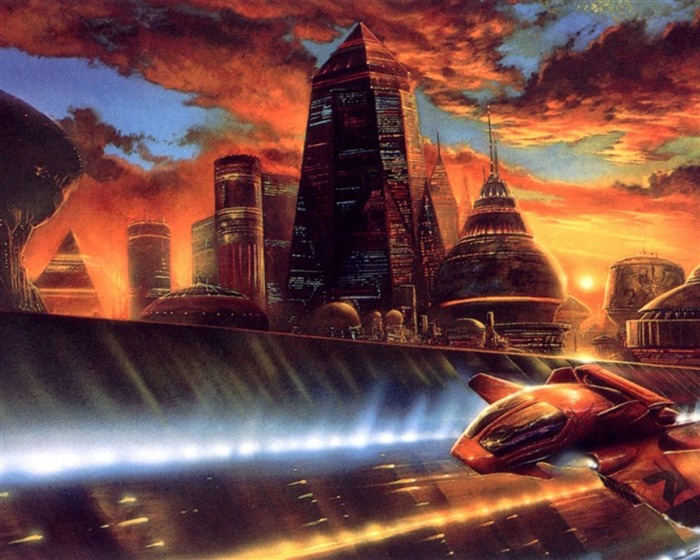 Sci-Fi budoucnosti Tapety #10