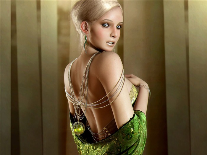 Belles femmes illustrateur fantasy fond d'écran #13