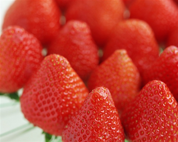 Fond d'écran aux fraises fraîches #7