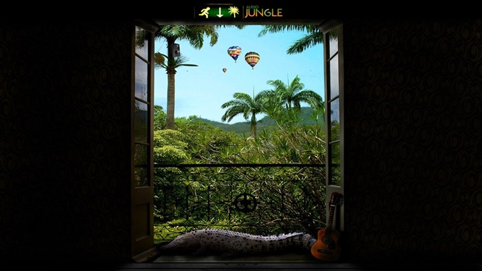 Audio Jungle diseño del papel pintado #9