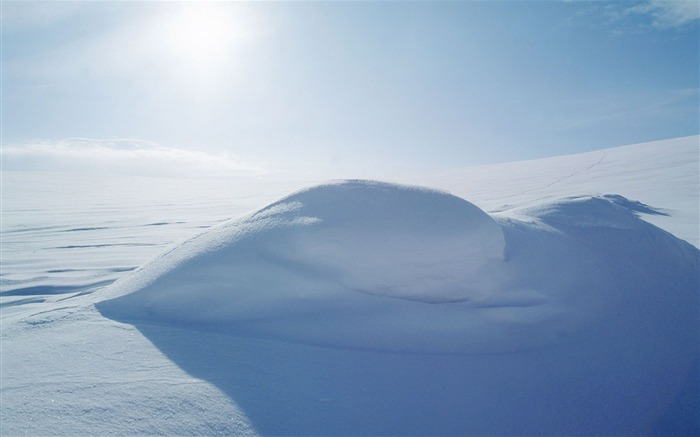 清凉 冬日雪景高清壁纸13