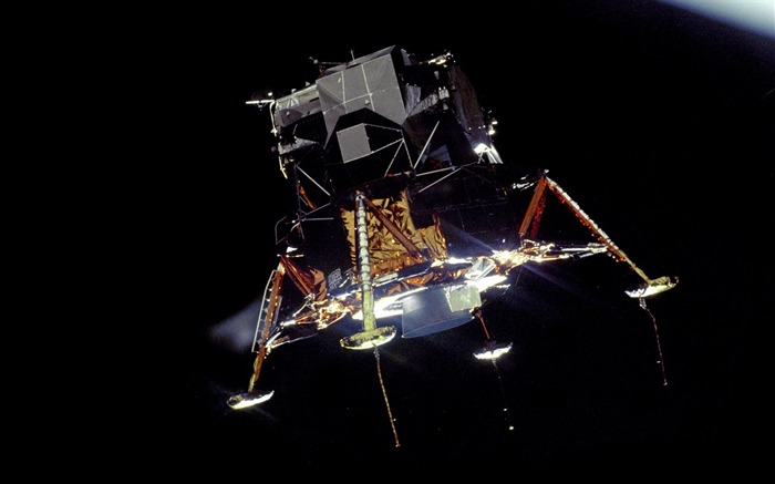 아폴로 11 호 드문 사진 월페이퍼 #4