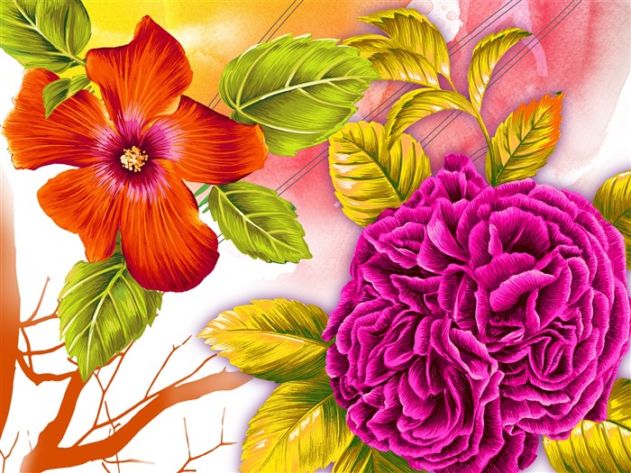 Flor sintético HD Wallpapers #19