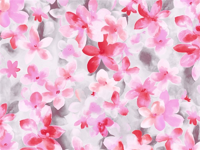 Fondos de pantalla de tinta exquisita flor #5