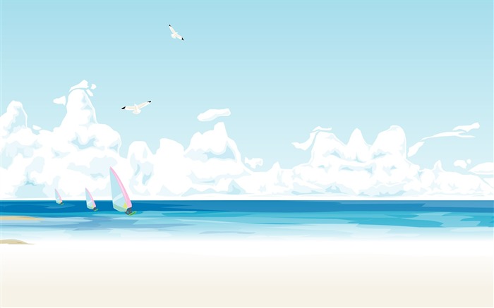 Vector Scenery Collection Wallpapers (2) #16