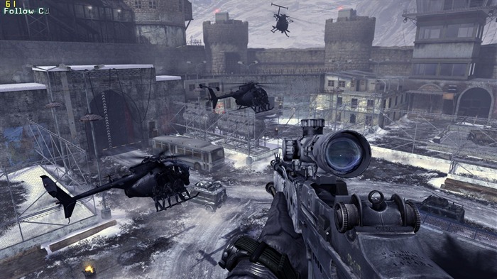 Call Of Duty 6: Modern Warfare 2 HD обои (2) #20