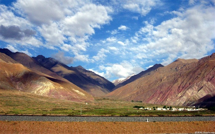 Tibet Landschaft Tapeten Alben #26