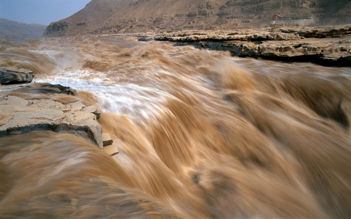 rivières majestueuses montagnes de la Chine et fonds d'écran #12
