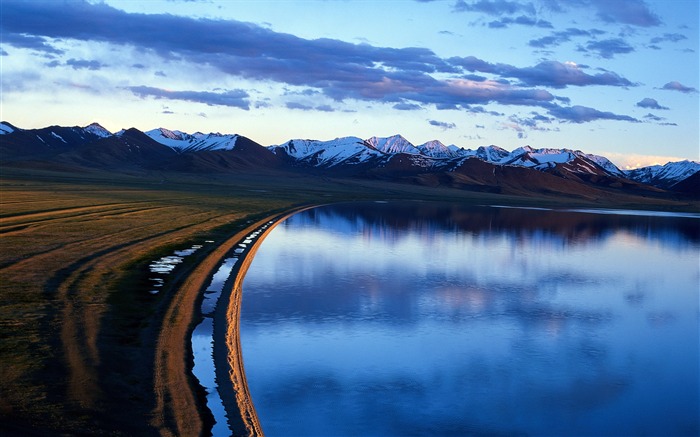 Китай величественные реки и горы обои #15