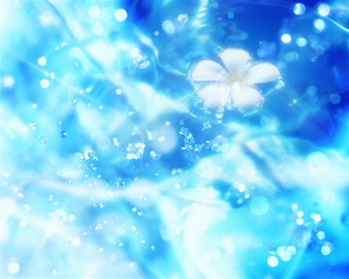 Fantasy CG Hintergrund Flower Wallpapers #12