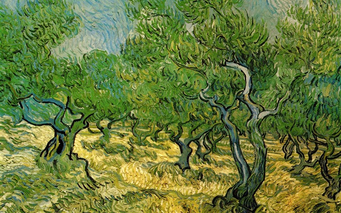 Vincent Van Gogh painting wallpaper (1) #5