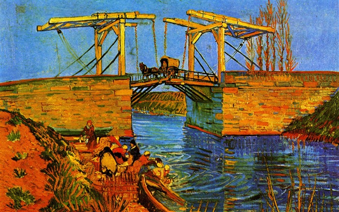 Vincent Van Gogh painting wallpaper (1) #10