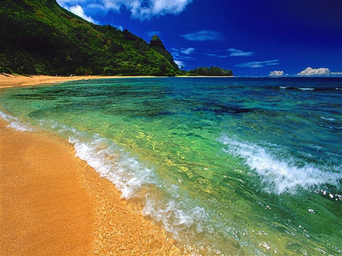 Красивые пейзажи Гавайи обои #33