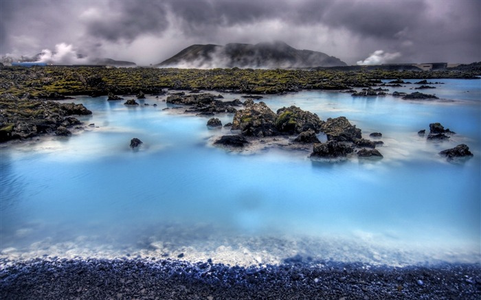 Исландских пейзажей HD обои (1) #2