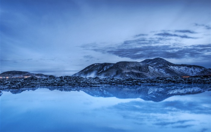 Исландских пейзажей HD обои (2) #12