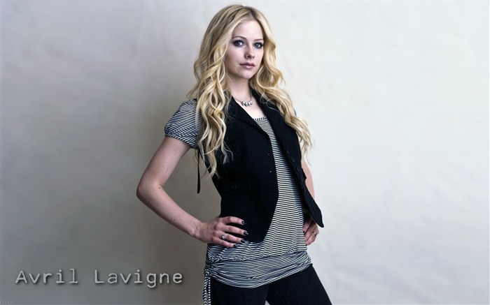 Avril Lavigne krásnou tapetu #11