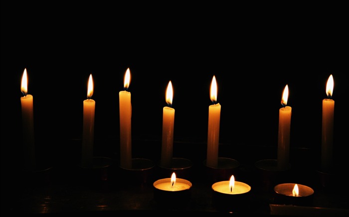 Fondos de escritorio de luz de las velas (4) #5