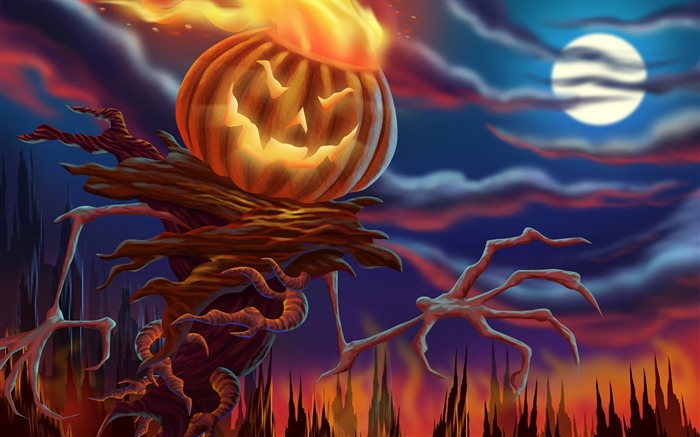 Halloween Téma Tapety na plochu (3) #1