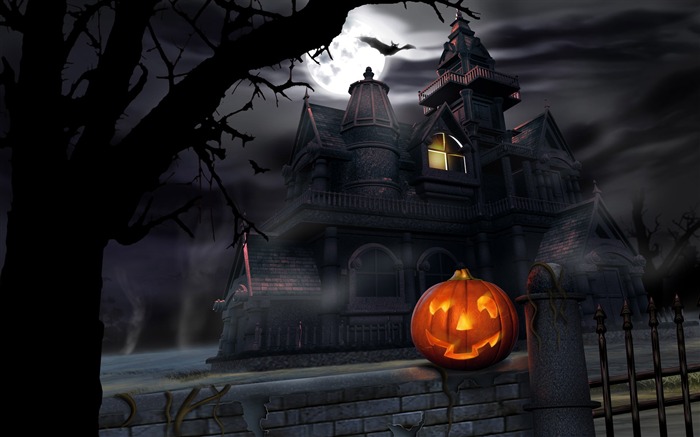 Halloween Téma Tapety na plochu (4) #3