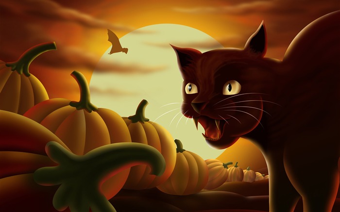Halloween Téma Tapety na plochu (5) #5