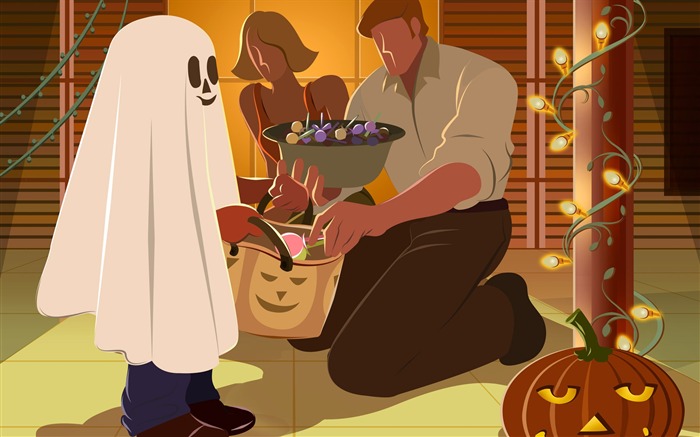 Хэллоуин тема стола (5) #17