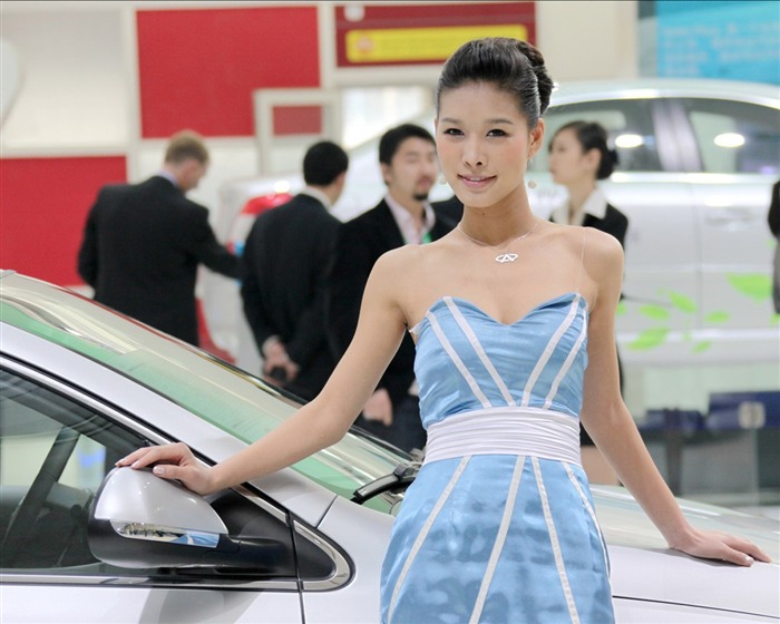 2010-4-24 Пекине международной автомобильной выставке (Linquan Цин Yun работ) #8