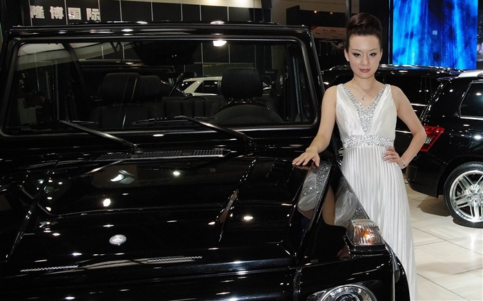 2010 Beijing International Auto Show Heung Che beauty (rebar works) #7