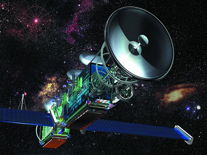 Satelliten-Kommunikations-Tapete (1) #2