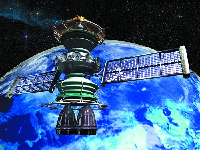 Satelliten-Kommunikations-Tapete (1) #18