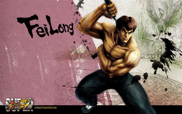 Super Street Fighter 4 Ink Chinese style wallpaper #8