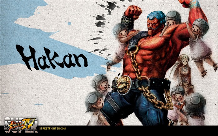 Super Street Fighter 4 Ink Chinese style wallpaper #13