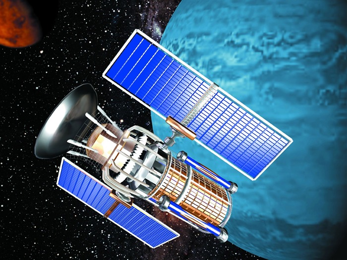 Satelliten-Kommunikations-Tapete (2) #9