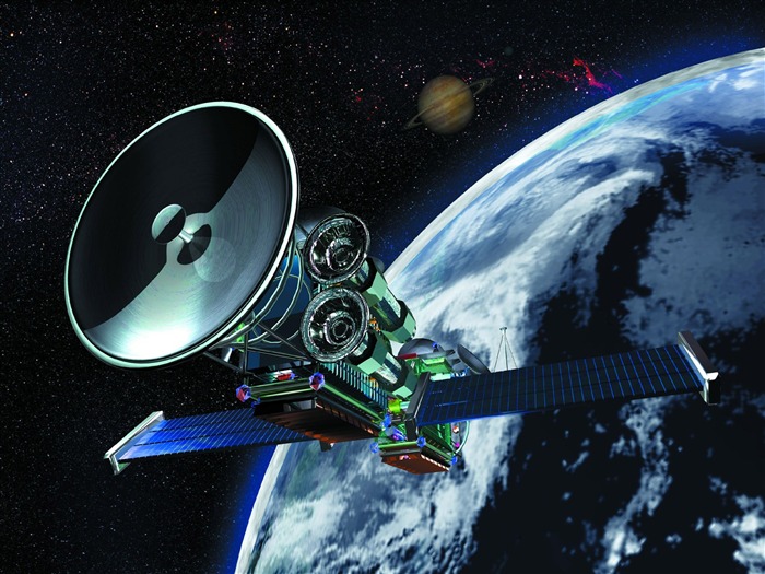 Satelliten-Kommunikations-Tapete (2) #11