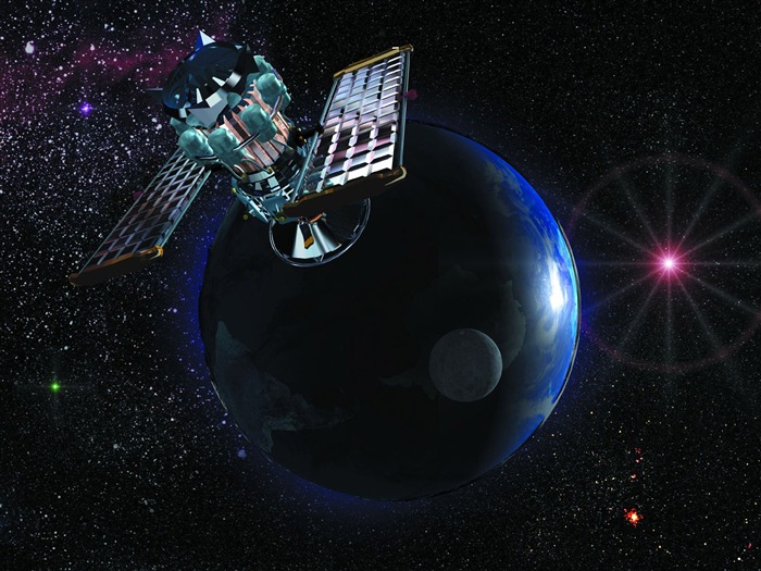Satelliten-Kommunikations-Tapete (2) #15