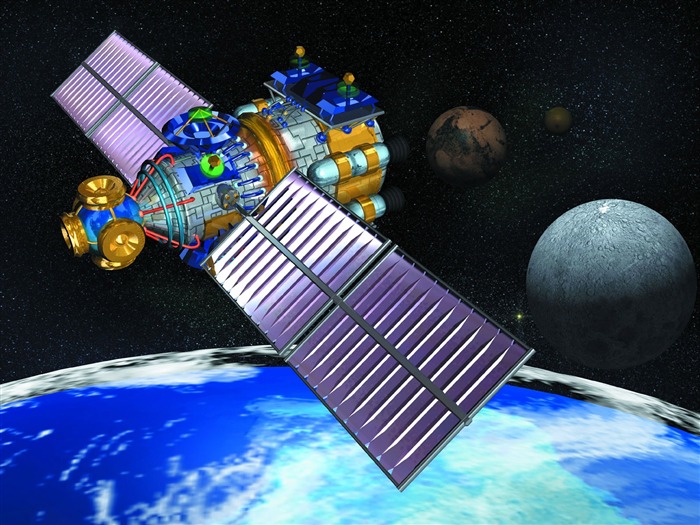 Satelliten-Kommunikations-Tapete (2) #20