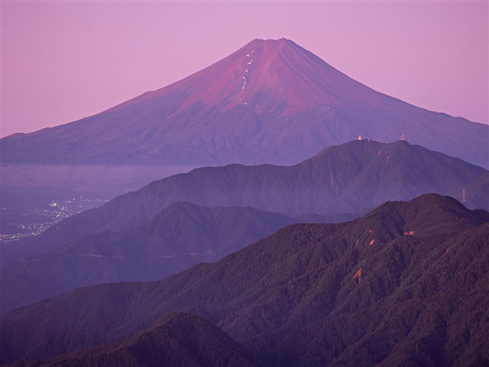Гора Фудзи, Япония обои (1) #5