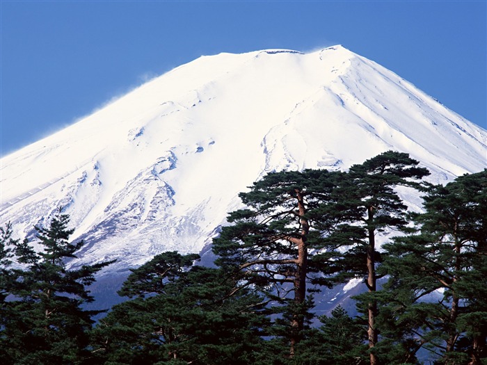 Гора Фудзи, Япония обои (1) #9